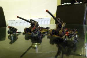 Earth shaker cannons and thud cannons
